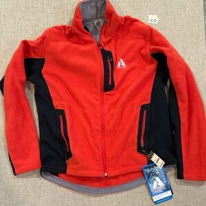 Eddie Bauer Red and Black Men's Jacket